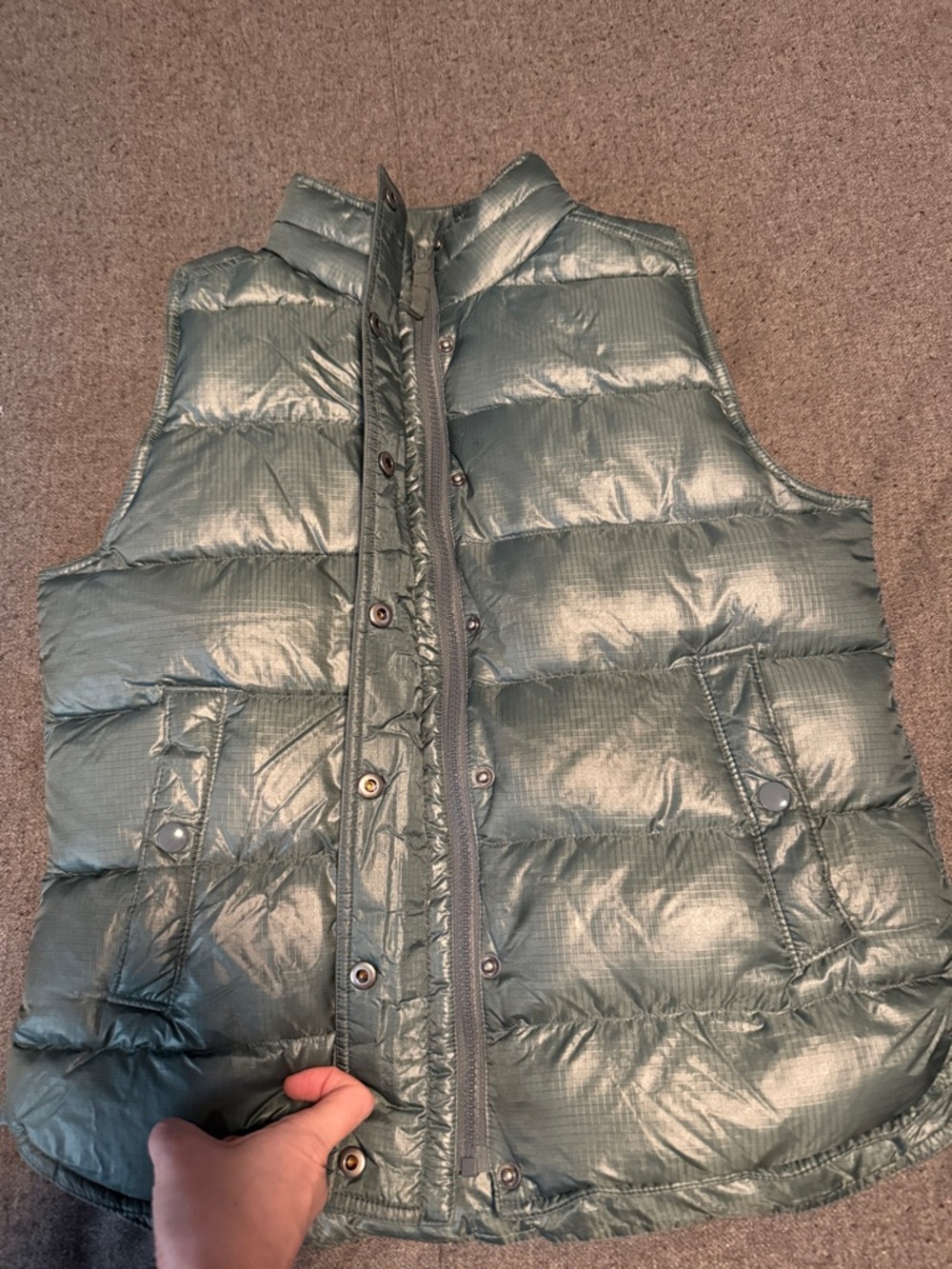 J.Crew puffer vest, S - Picture 7 of 10